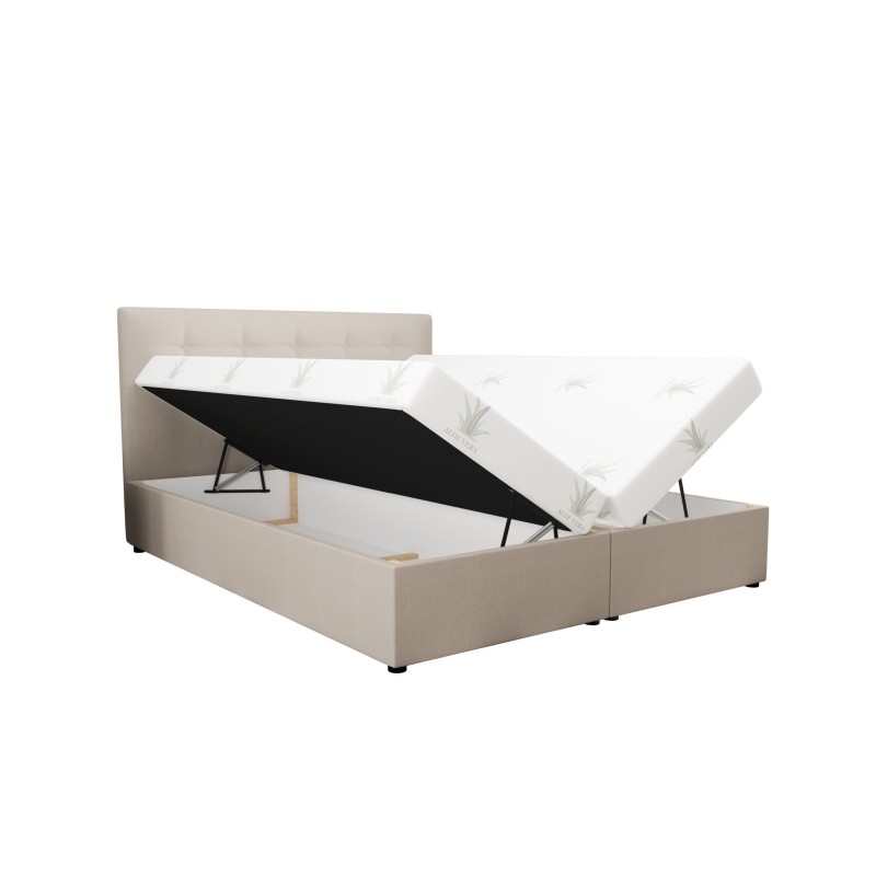 Łóżko kontynentalne DUO 1 200x200    | CORNERO